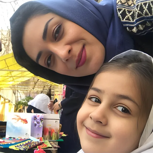 میلیشیا مهدی نژاد و دخترش