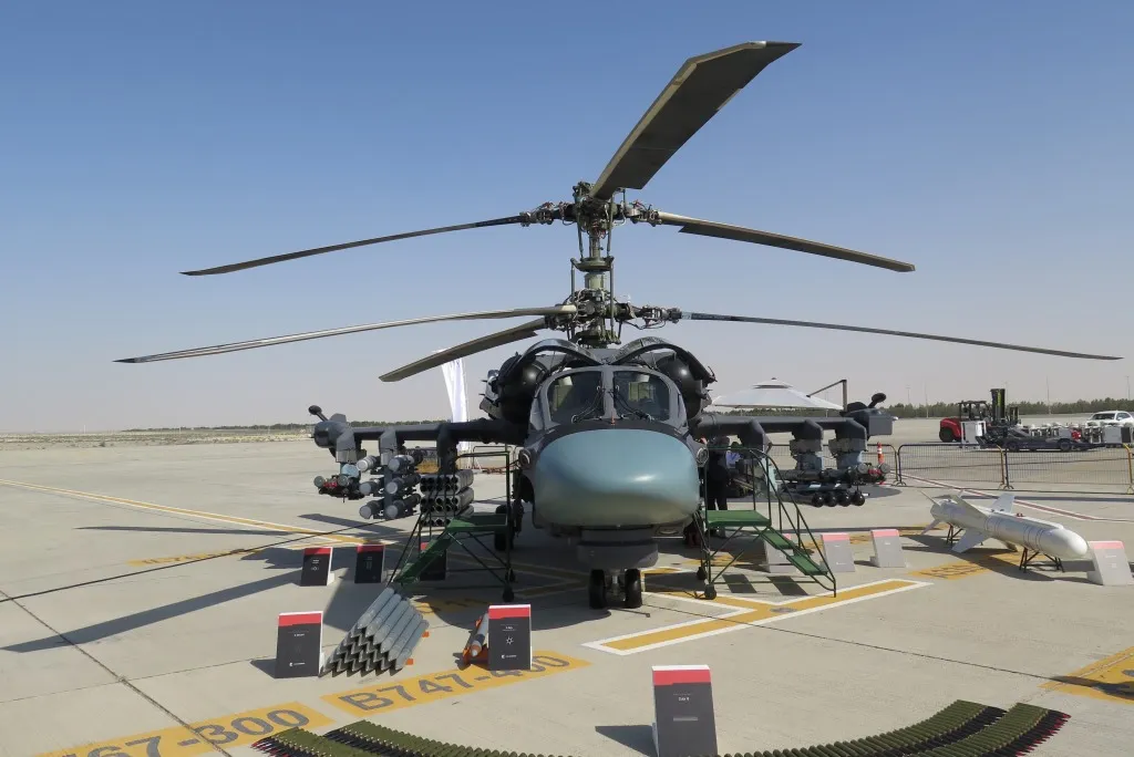هلیکوپتر Ka-52 Alligator