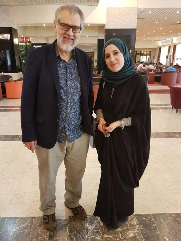 کاترین شکدم و نادر طالب زاده