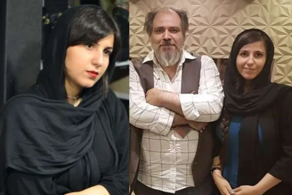 سید مهرداد ضیایی و دخترش