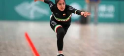 رومینا سالک قهرمان مسابقات جهانی اسکیت در ایتالیا شد + ویدیو