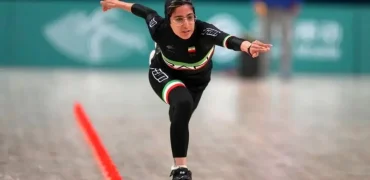 رومینا سالک قهرمان مسابقات جهانی اسکیت در ایتالیا شد + ویدیو