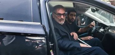 تصویر علی شمخانی به همراه پسرش در خودرو فولکس واگن ترند فضای مجازی شد!