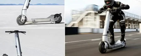 The Turbo؛ سریع‌ترین اسکوتر برقی جهان با سرعتی بیش از ۱۶۰ کیلومتر در ساعت