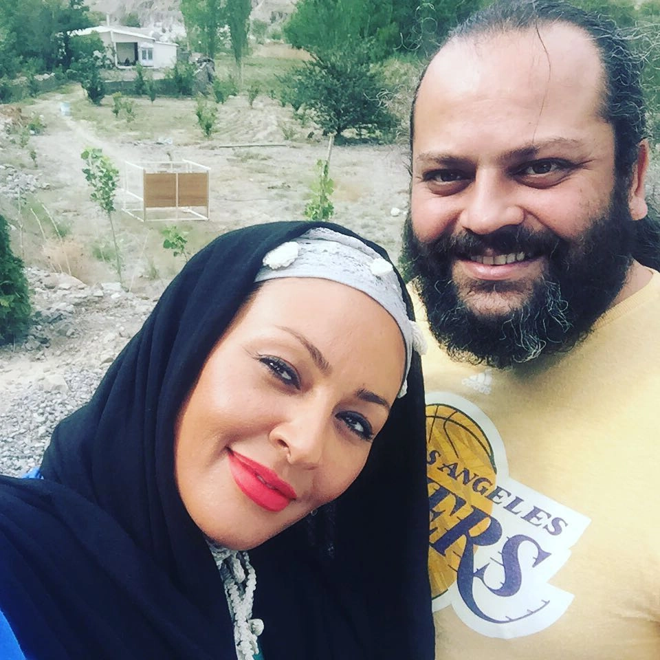 زیبا بروفه و همسرش
