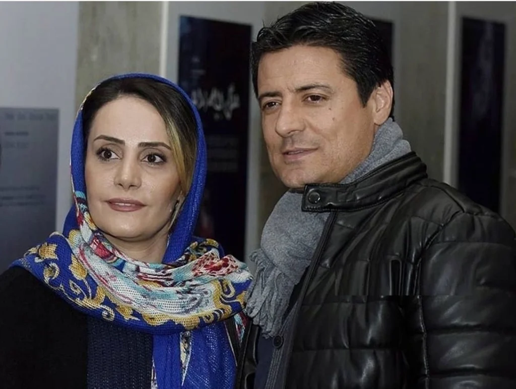 علیرضا فغانی و همسرش