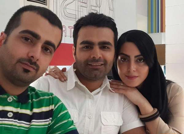 نیلوفر شهیدی و برادرانش