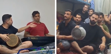 ویدیویی بامزه از ساز و آواز دانشجویان در خوابگاه پسرانه که در فضای مجازی وایرال شد