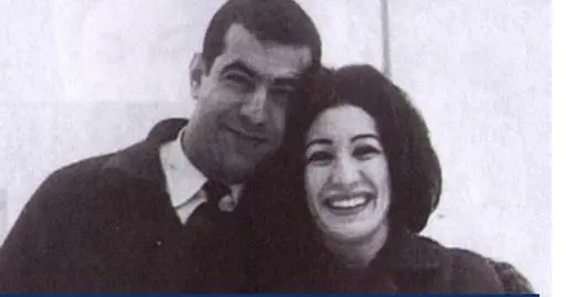 ابراهیم گلستان و فروغ فرخزاد