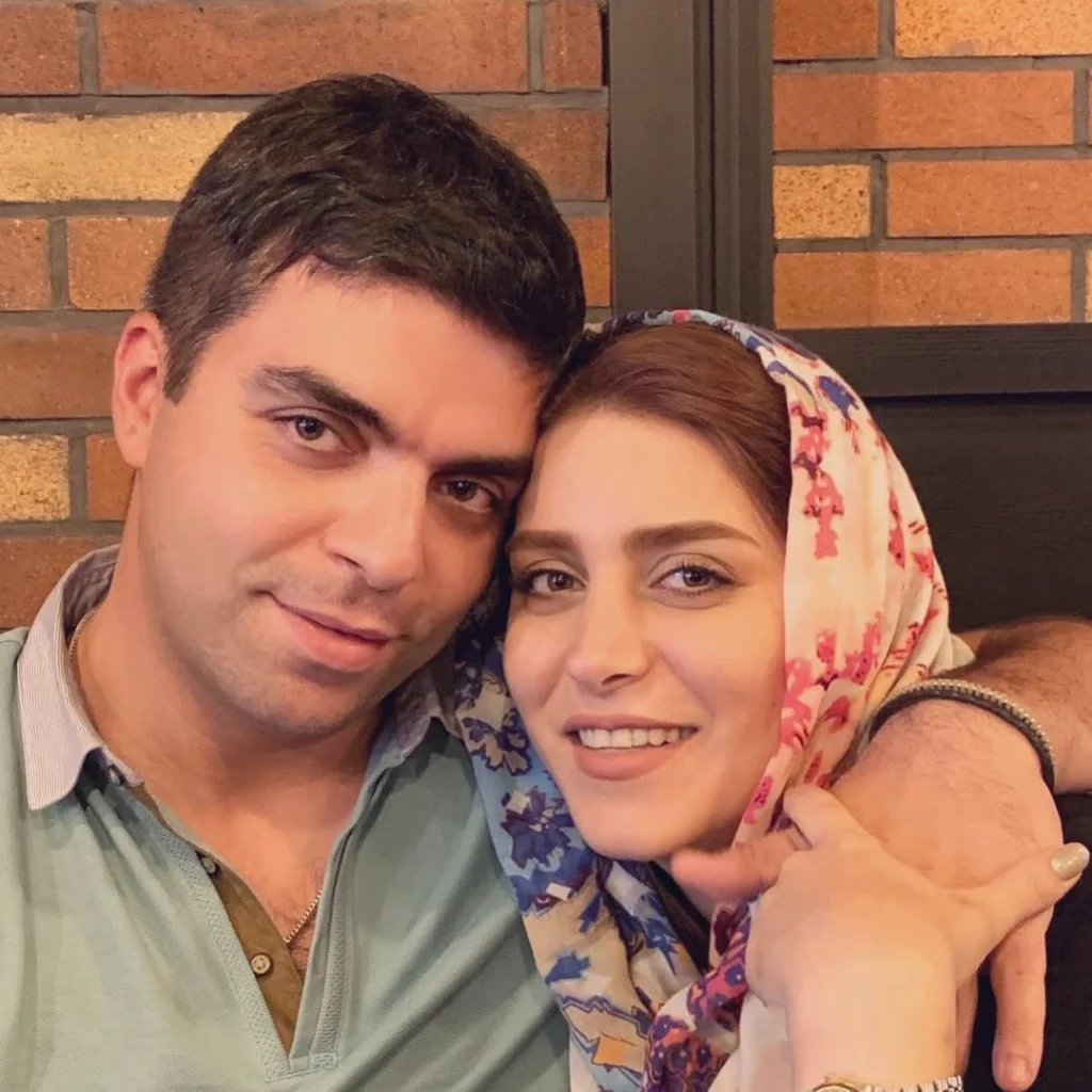 مهدیه محمدخانی و برادرش