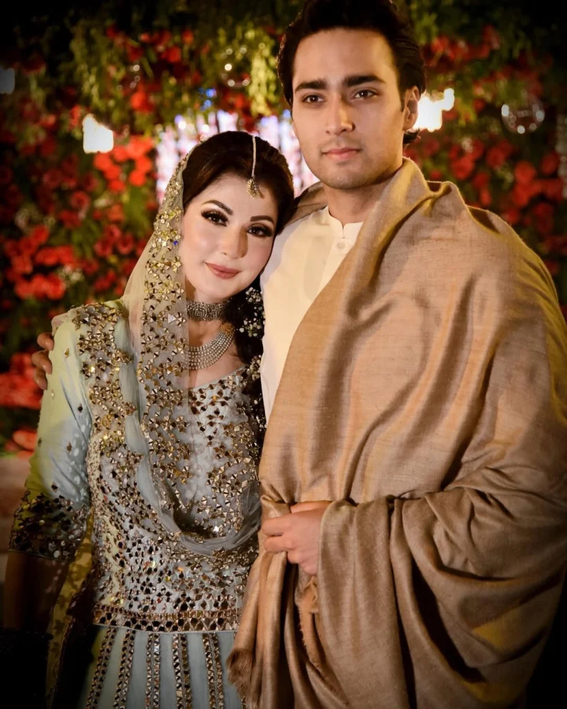 مریم نواز شریف و پسرش