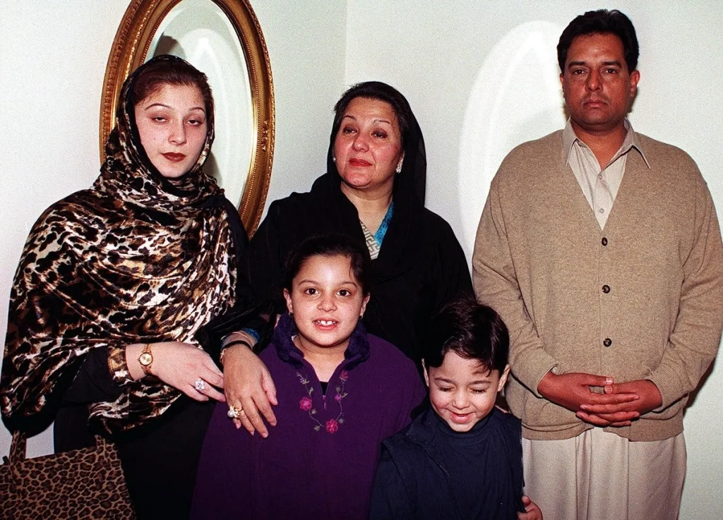 خانواده مریم نواز شریف