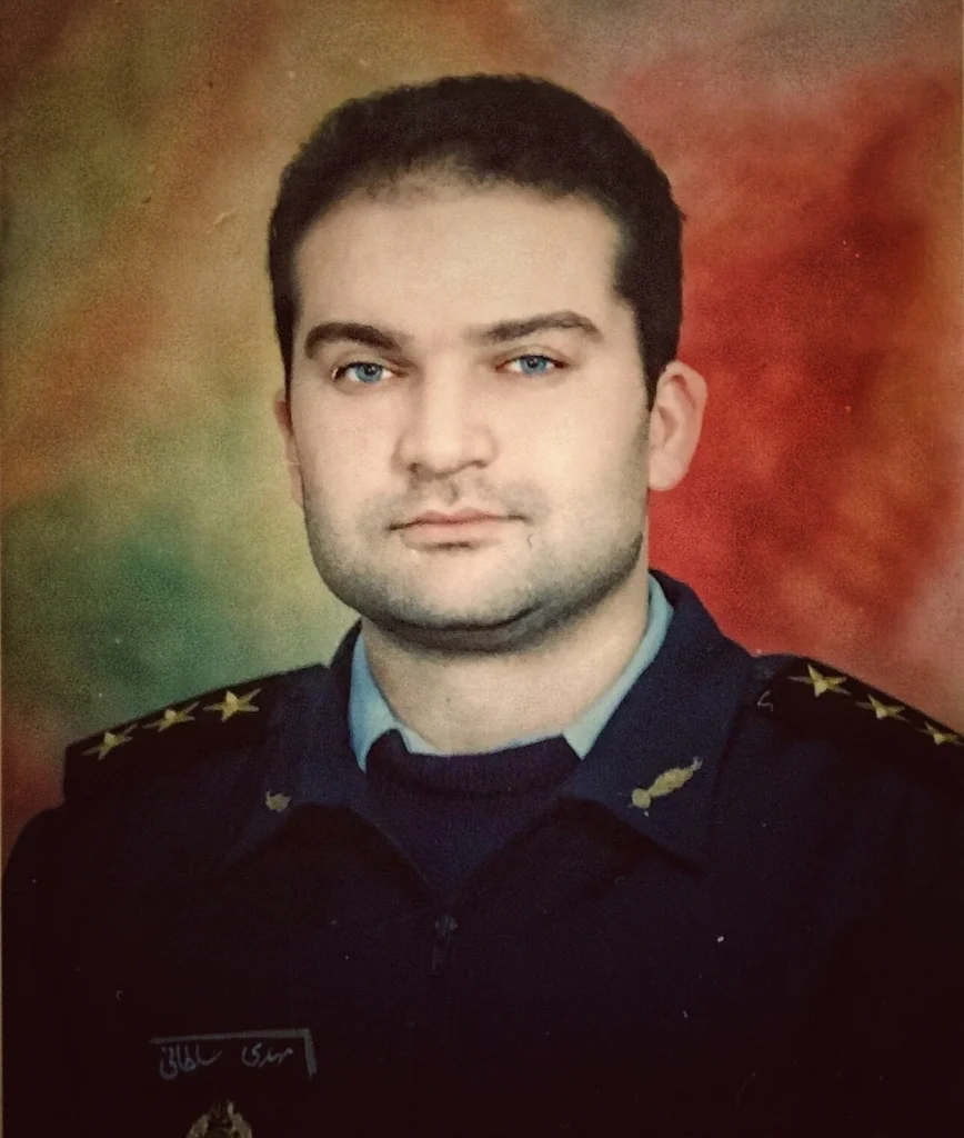 مهدی سلطانی در جوانی