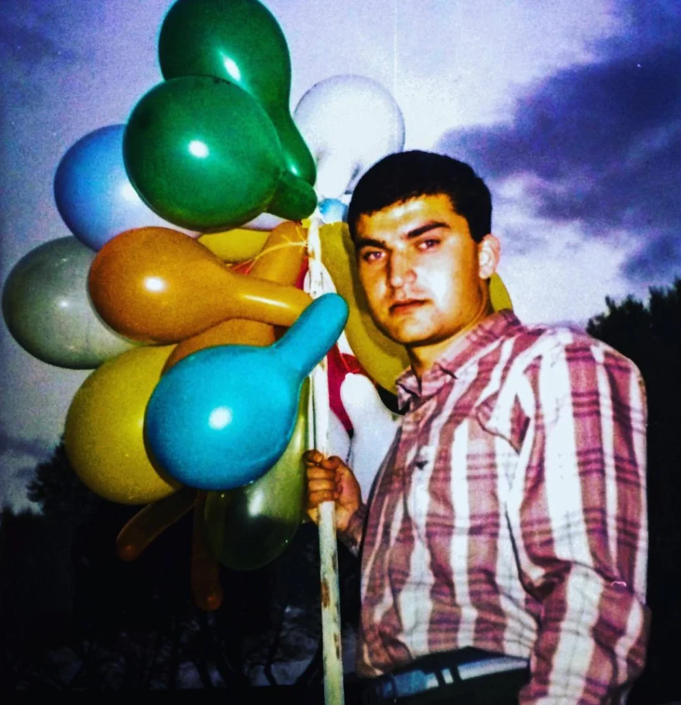 مهدی سلطانی در جوانی