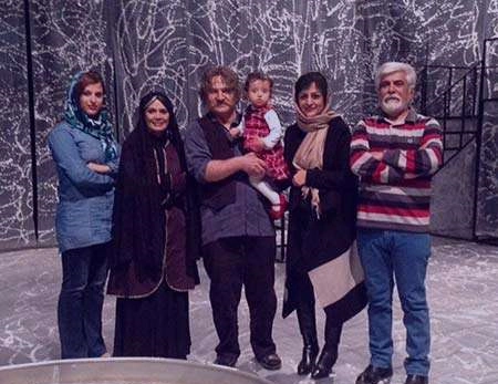 مهدی سلطانی همسر و فرزندش