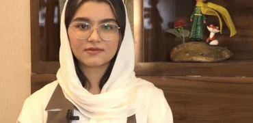 واکنش جالب آترینا فرحمند پس از اطلاع از کسب رتبه یک کنکور تجربی + ویدئو