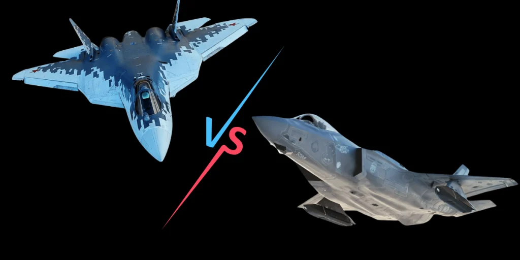 مقایسه جنگندههای اف-۳۵ و سوخو-۵۷