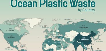 کشورهایی که مسئول اصلی زباله‌های پلاستیکی موجود در اقیانوس‌ها هستند + اینفوگرافی