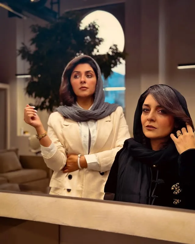 شیرین مقدم و ساره بیات