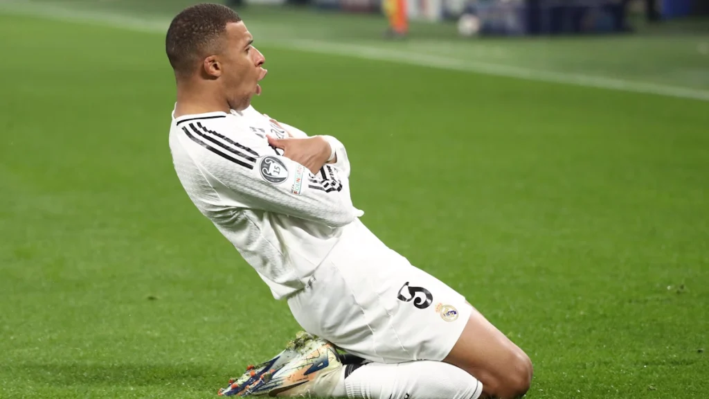 کیلیان امباپه لیگ قهرمانان اروپا