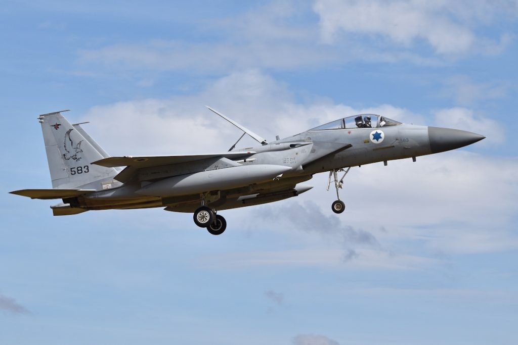 جنگنده F-15 Eagle اسرائیلی