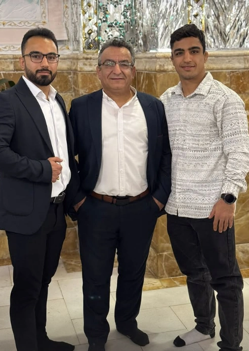 احمد محمدنژاد جوان، پدر و برادرش