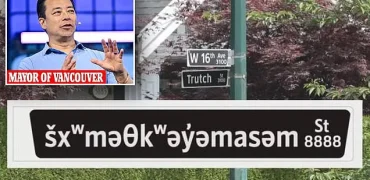 هزینه ۳۰ هزار دلاری ونکوور برای تغییر نام خیابان «تروچ» به šxʷməθkʷəy̓əmasəm!