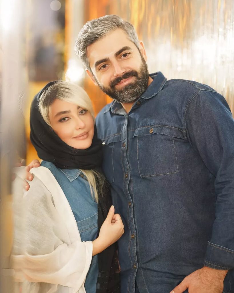 محمدرضا رهبری و همسرش