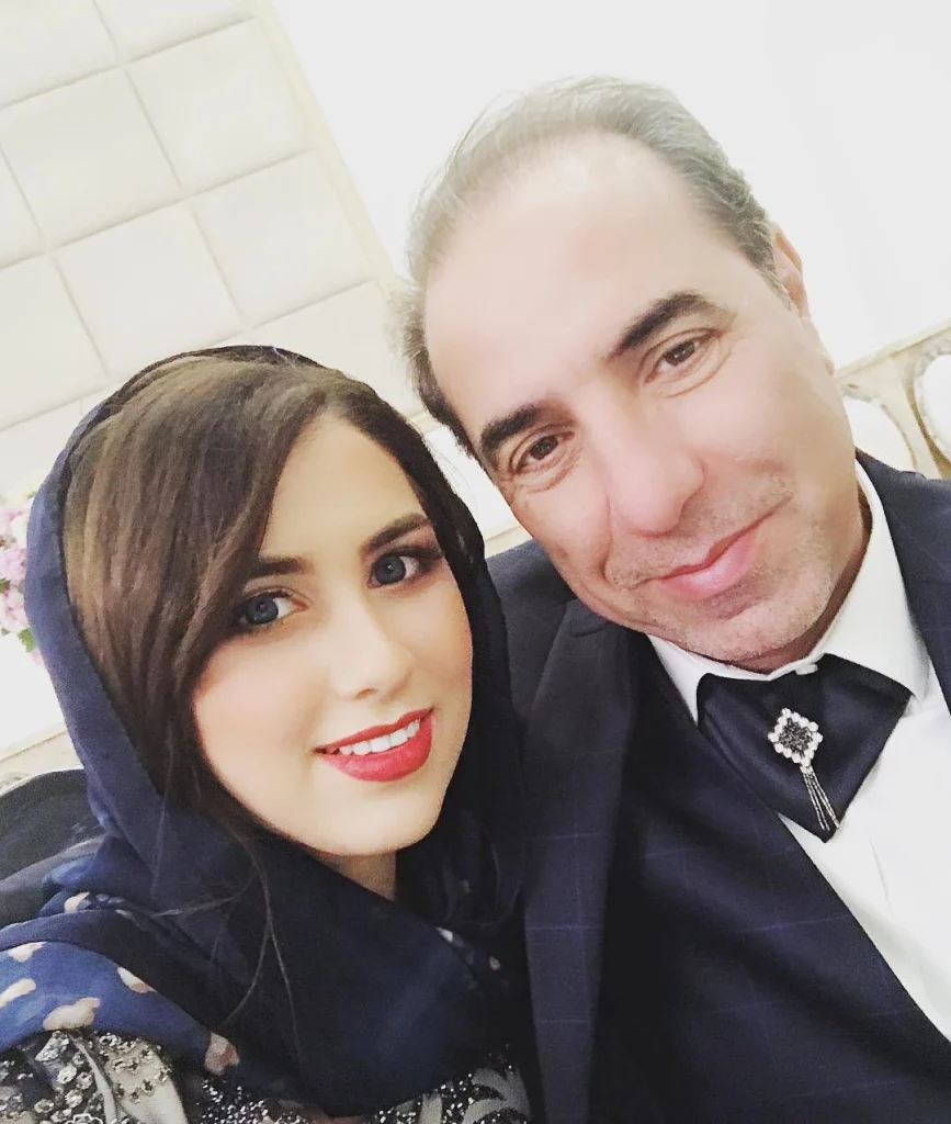 مژگان رحمانی و پدرش
