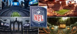طراحی عجیب و شگفتانگیز ۳۲ استادیوم NFL با الهام از نام تیمها توسط هوش مصنوعی