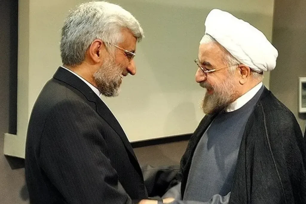 حسن روحانی و سعید جلیلی