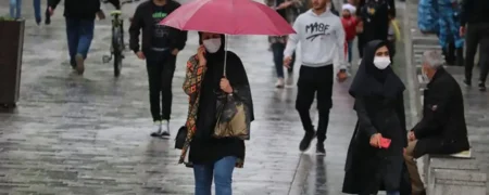 پیش‌بینی وضعیت بارندگی در نیمه دوم مهرماه ۱۴۰۴ در سراسر کشور