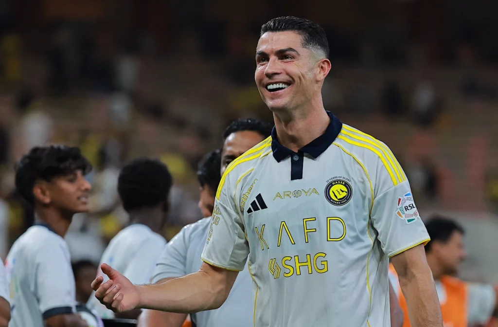 کریستیانو رونالدو در لباس النصر