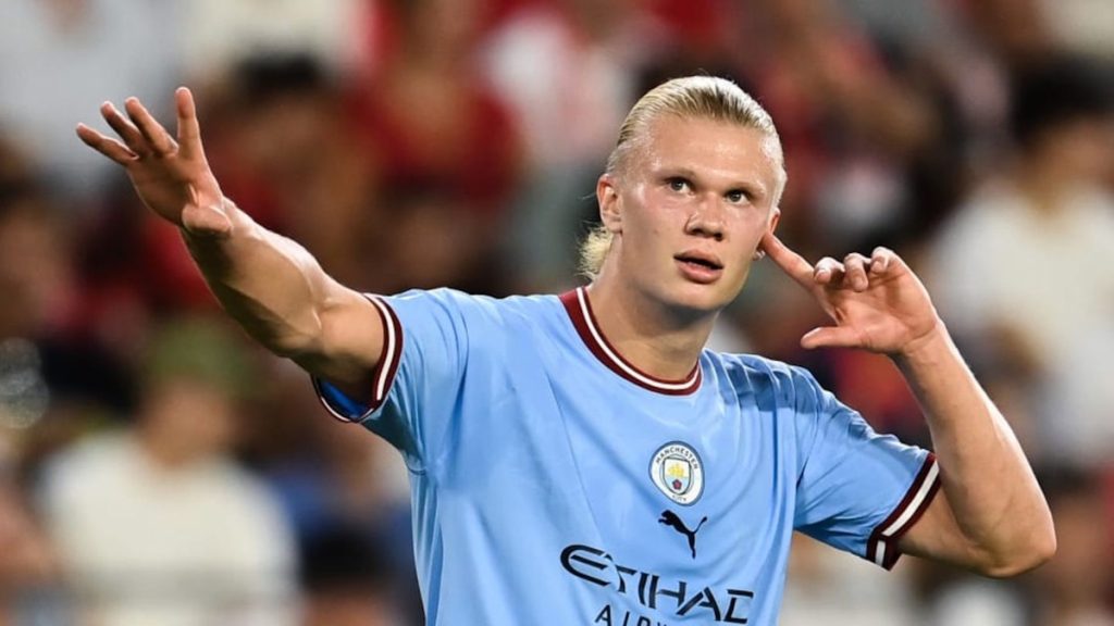 ارلینگ هالند منچستر سیتی