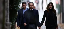 نیکولا سارکوزی و همسرش