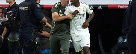 وینیسیوس در آستانه ترک رئال مادرید پس از درگیری با سرمربی تیم در بازی ال‌کلاسیکو