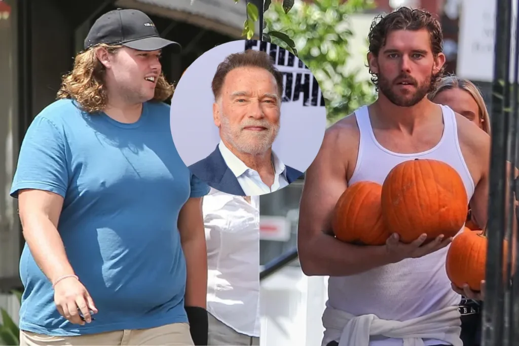 رونمایی پسر آرنولد شوارتزنگر از بدن عضلانی خود بعد از مدتها تلاش برای کاهش وزن