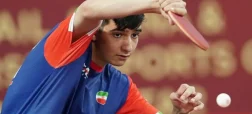 بنیامین فرجی نفر رنکینگ ۱۳ جهان از کره جنوبی را نیز مانند تنیس‌باز چینی بدرقه کرد!