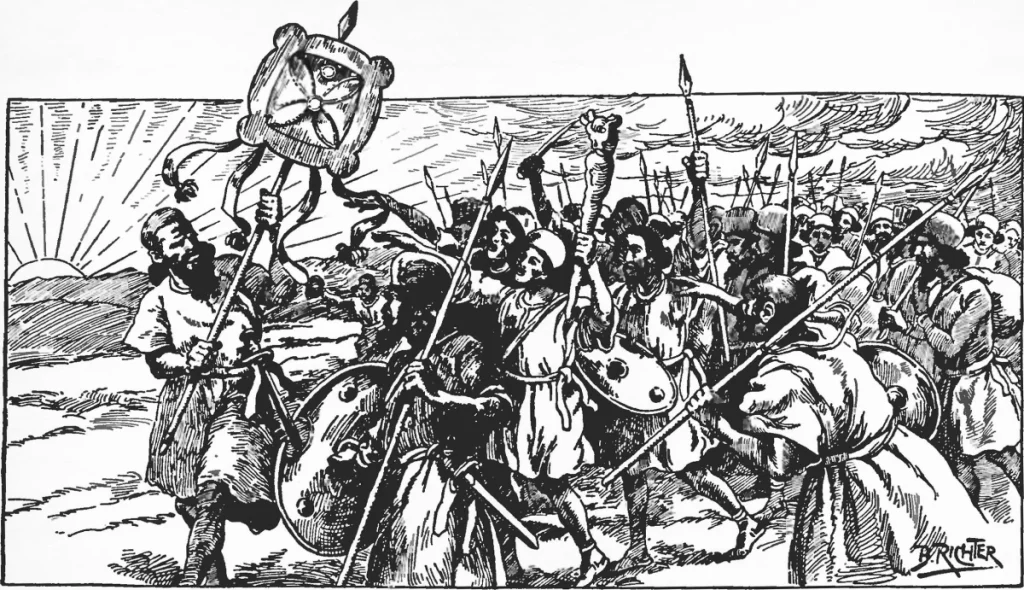 کاوه آهنگر و درفش کاویانی