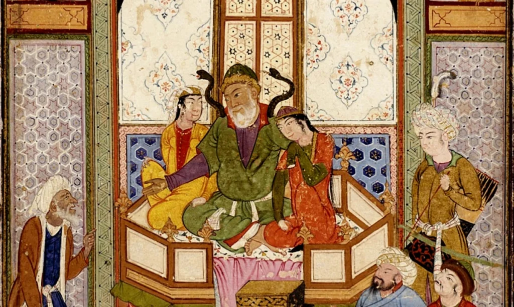 ضحاک در شاهنامه