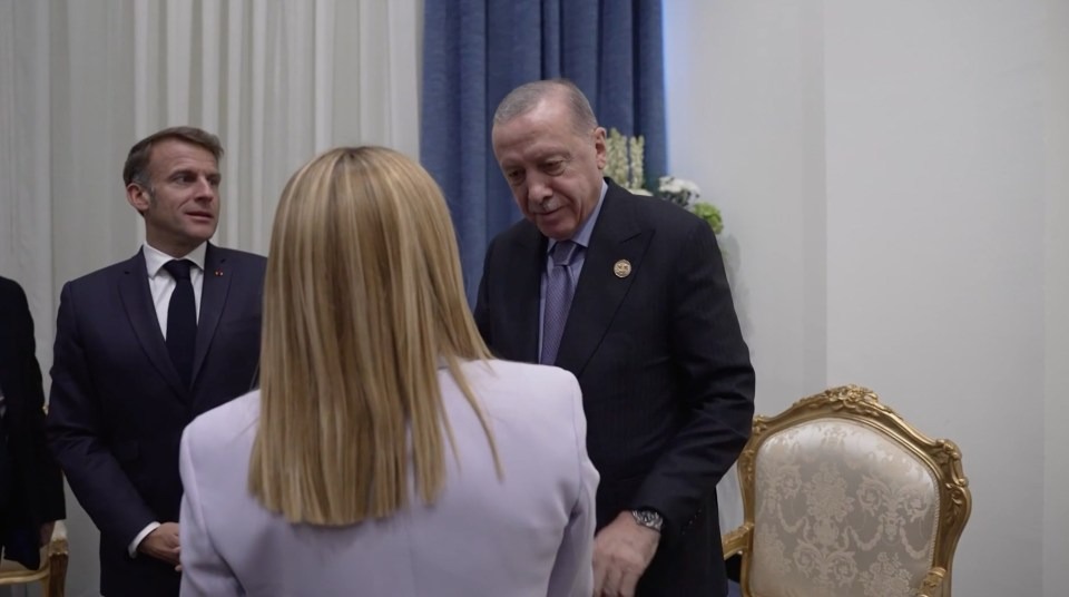 جورجیا ملونی و اردوغان