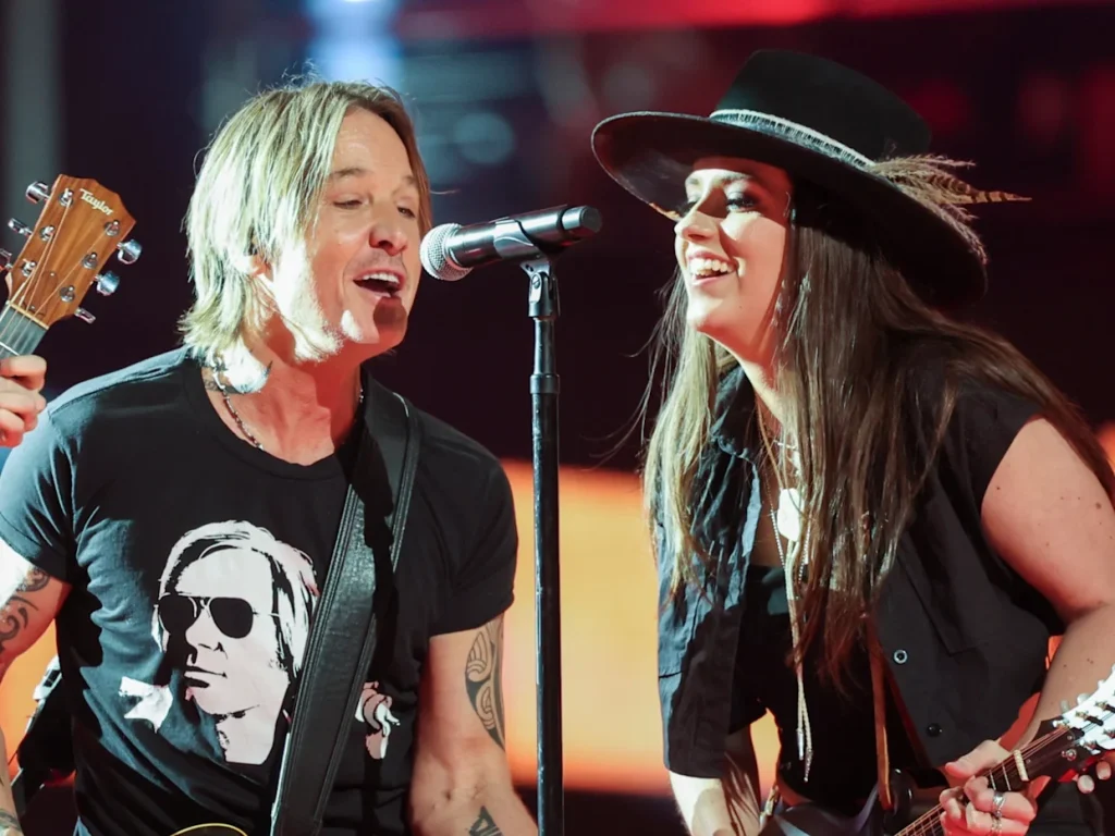 کیث اربن و گیتاریست گروهش