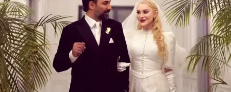 حضور علی دایی و همسرش در مراسم عروسی آرام جعفری و سیامک انصاری