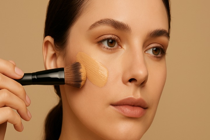 آرایشم زود پاک میشه؛ چیکار کنم کرمپودر دوام بیشتری داشته باشه؟