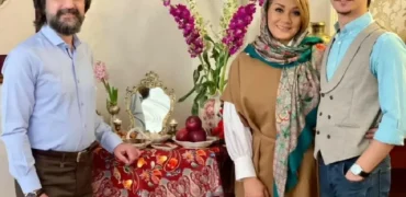 گریه‌های امیرحسین مدرس در فرودگاه برای مهاجرت پسرش ایلیا + ویدیو