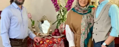 گریه‌های امیرحسین مدرس در فرودگاه برای مهاجرت پسرش ایلیا + ویدیو