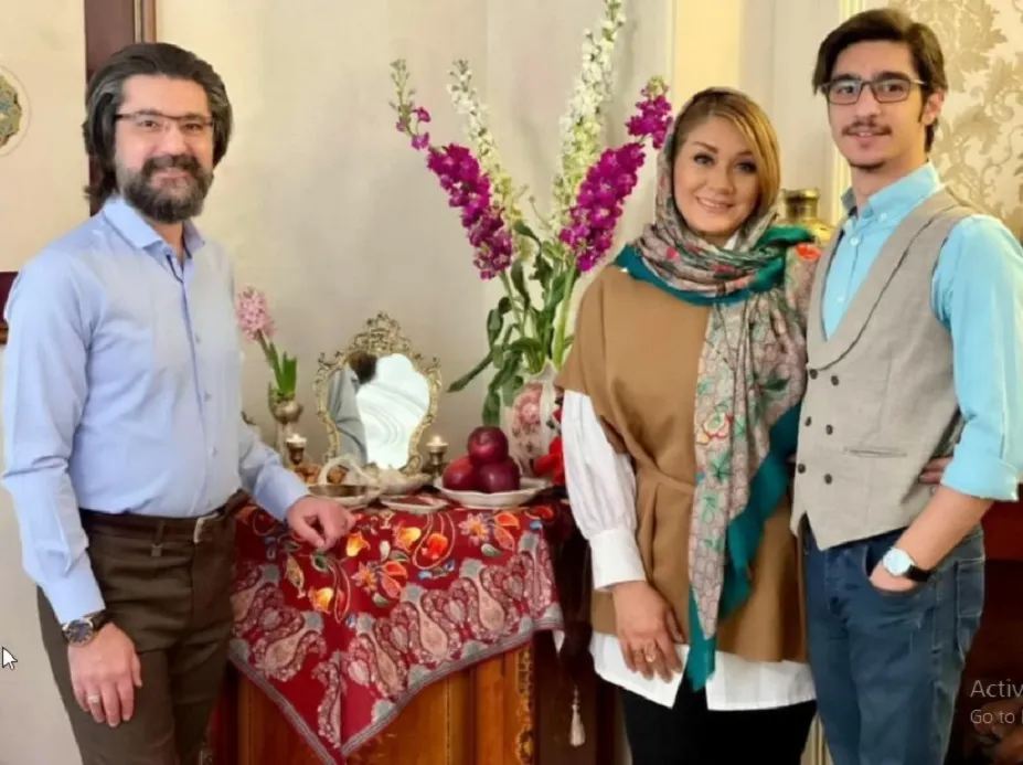 گریه‌های امیرحسین مدرس در فرودگاه برای مهاجرت پسرش ایلیا + ویدیو