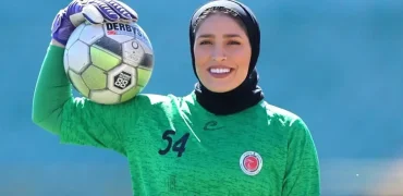 دروازه‌بان تیم ملی فوتبال زنان ایران: «آرزویم ازدواج با مسی است!» + ویدیو