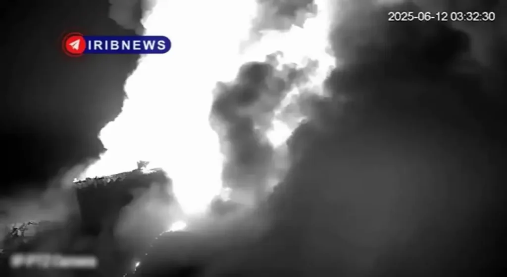 تصاویر دیده‌نشده از حمله اسرائیل به سیستم راداری نجم + ویدیو
