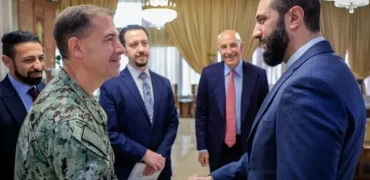 احمد الشرع و فرمانده سنتکام با هم مسابقه بسکتبال دادند! + ویدیو